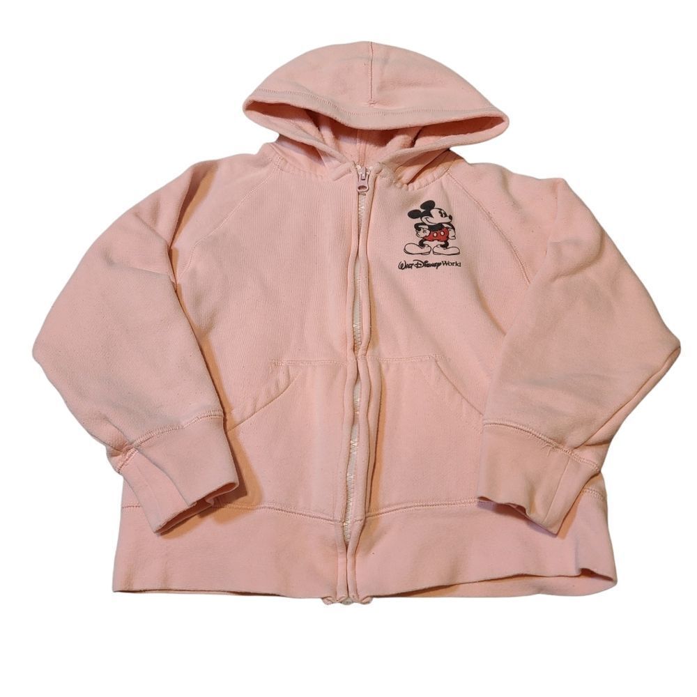 Disney Parks Pink Hooded Sweatshirt Size M